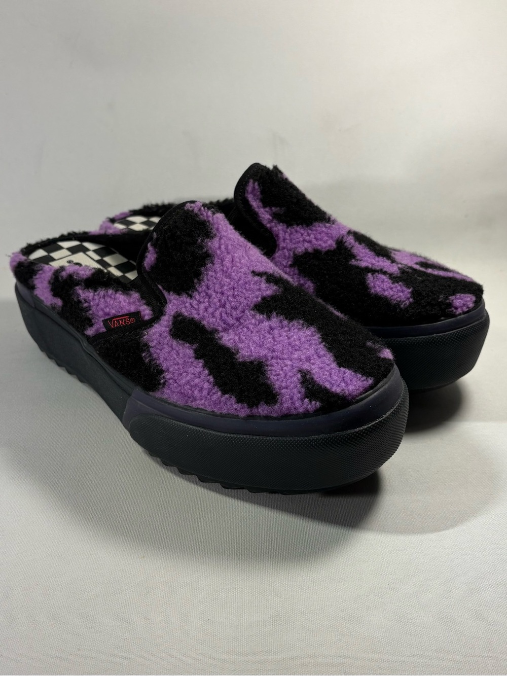 💜 VANS SLIP-ON CLASSIC MULE STACKED IRENEISGOOD PLATFORM SHOES WOMENS 8.5 💁♀️